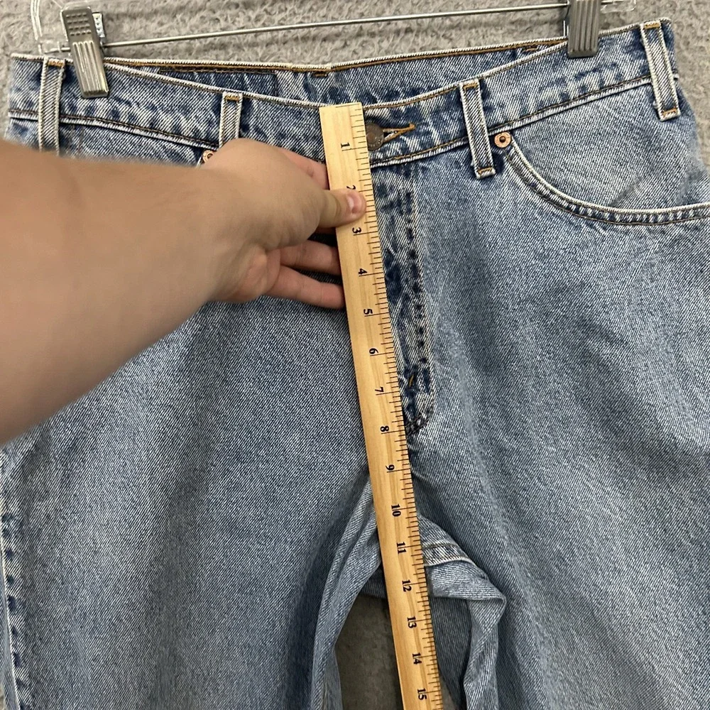 Vintage Levis Jeans Mens 32x34 Blue Denim 560 Comfort Loose Orange Tab 90s